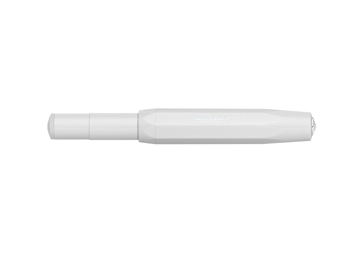Kaweco Sport Classic Fountainpen white F (fine) : : Office Products